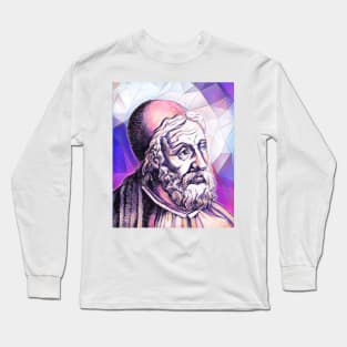 Al Tabari Pink Portrait | Al Tabari Artwork 8 Long Sleeve T-Shirt